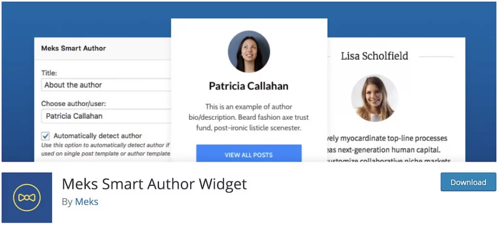 meks smart author widget