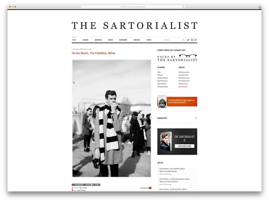 the sartorialist