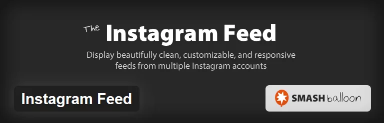 WordPress Plugin Instagram Feed