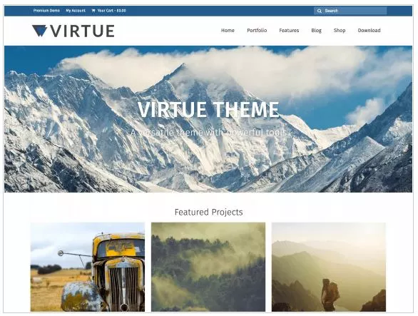 Free WordPress Themes for 2019 - Virtue