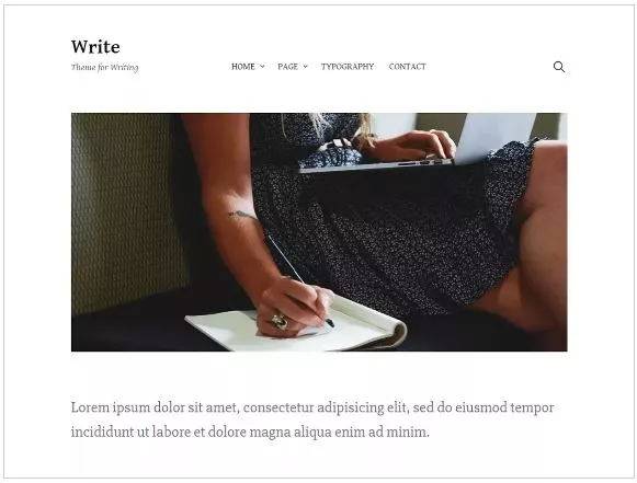 Free WordPress Themes for 2019 - Write