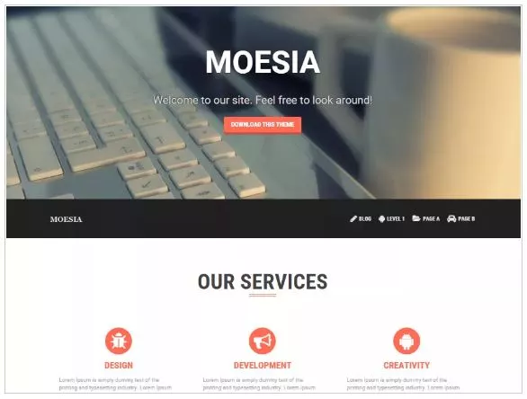 Free WordPress Themes for 2019 - Moesia