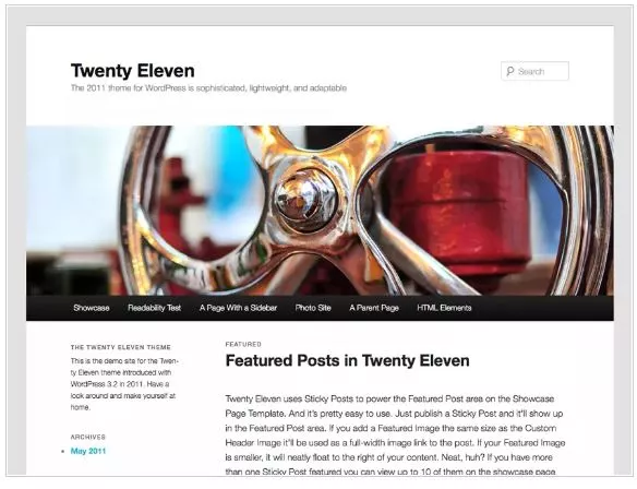 Free WordPress Themes for 2019 - Twenty Eleven
