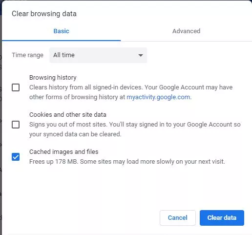 Steps to Clear Browser Cache In Google Chrome 70.0