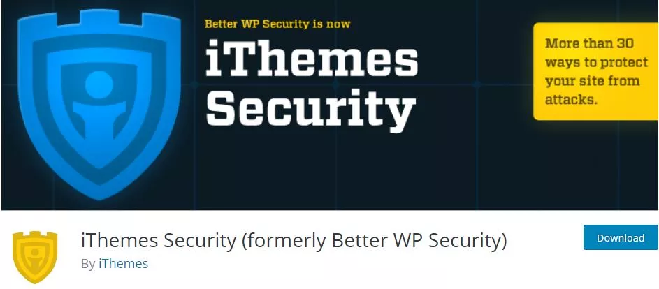 WordPress Security Plugins - iThemes Security