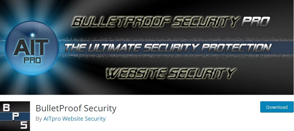 WordPress Security Plugins - BulletProof Security