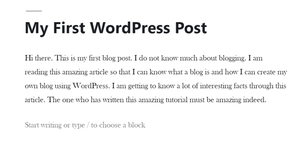 Add-title Create A Blog Using WordPress