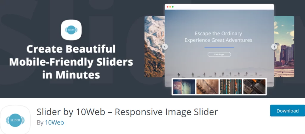 Slider-by-10Web WordPress Slider plugins