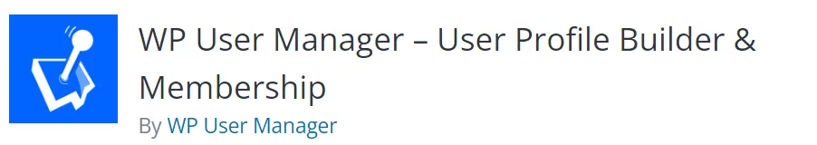WP user manager