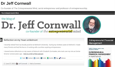 The Blog of Dr. Jeff Cornwall