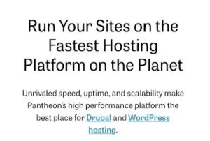 wordpress hosting Pantheon
