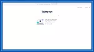 startpage private search engine