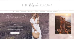 Monetize your website The Blonde Abroad