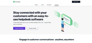 freshdesk CEM software