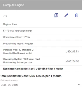 gcp calculator