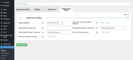 wp replacement widget
