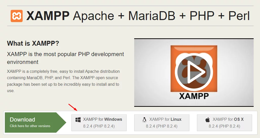 Download XAMPP