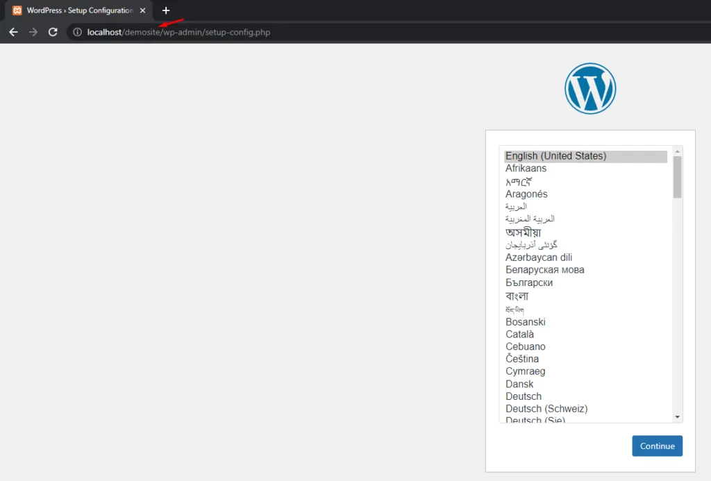  Install WordPress