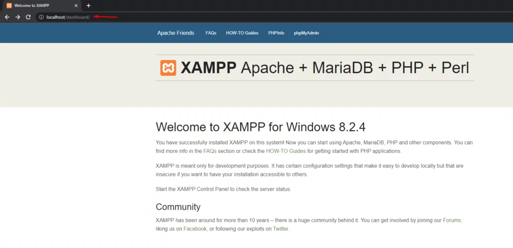 XAMPP localhost