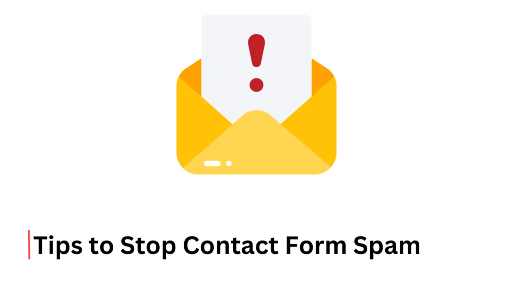 Contact Form Spam