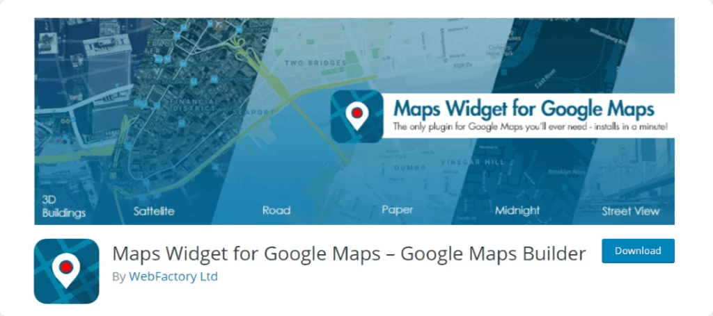 maps widger for google maps