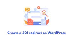 create-a-301-redirect-on-WordPress