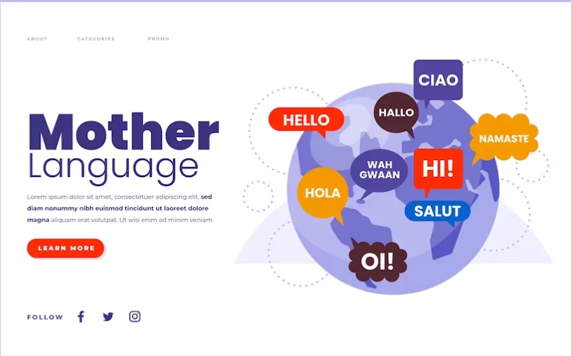 Multilingual website and Multiregional website