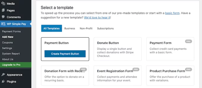 payment options for event registration