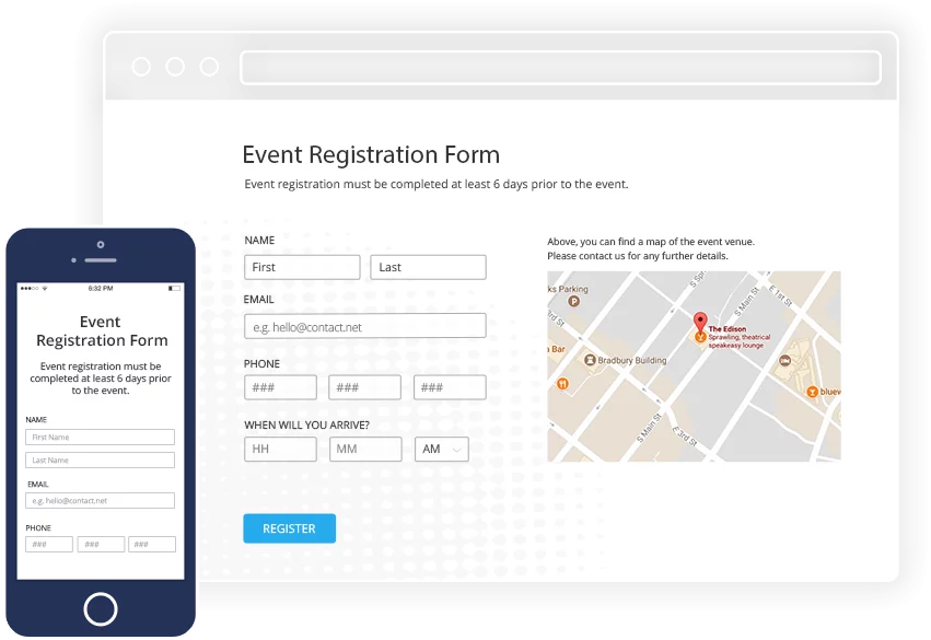 event registration