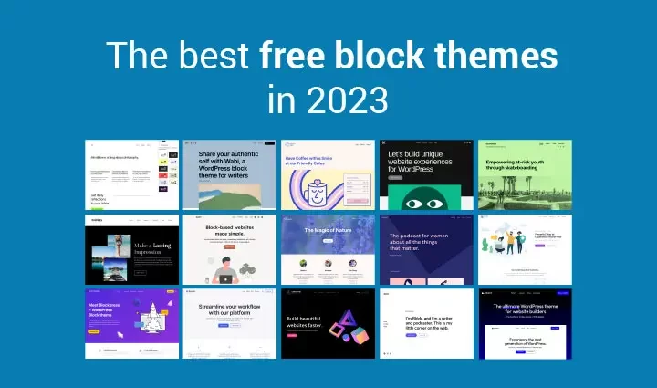 WordPress block template