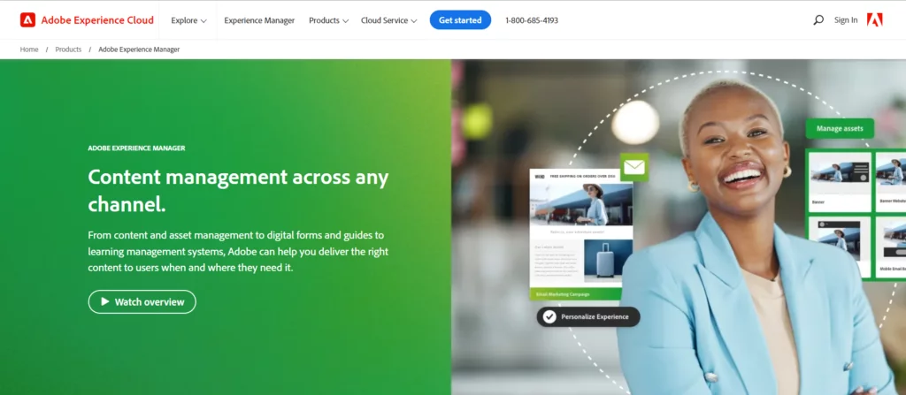 Adobe Experience Manager custom CMS