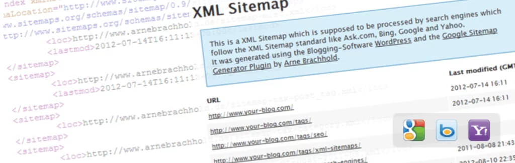 xml sitemap