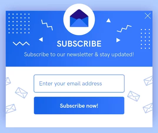 subscription form