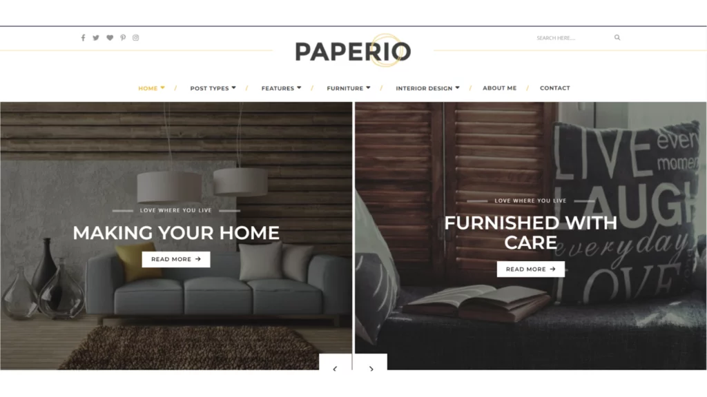 Paperio Theme Review: A Modern and Stylish WordPress Blogging Theme