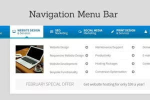 navigation menu