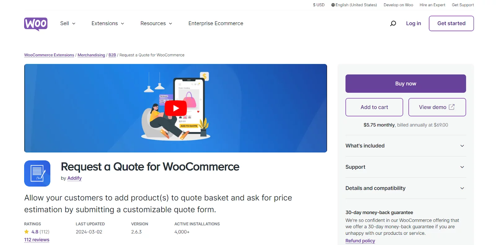 Request a Quote for WooCommerce