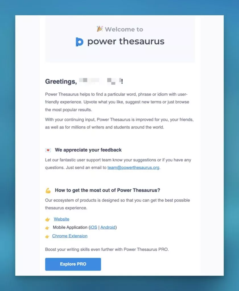 power thesaurus