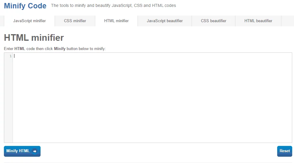 Minification of CSS, JavaScript, and HTML: Top Tools for Web ...